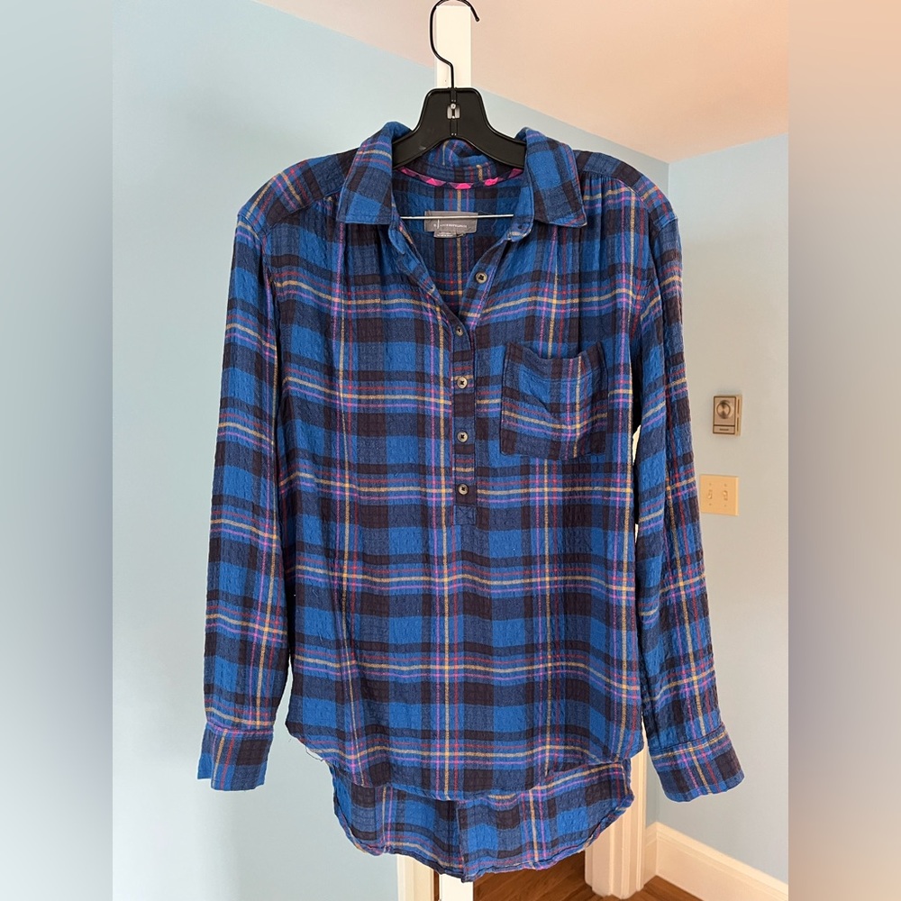 Anthropologie Plaid Shirt